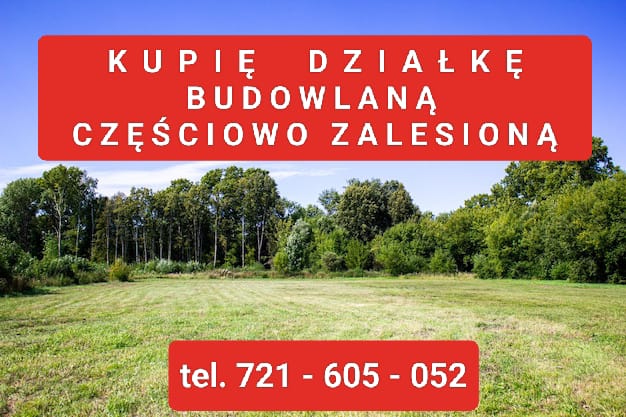 Kupię Działkę budowlaną/rolną Brodnica Grudziądz Wąbrzeżno